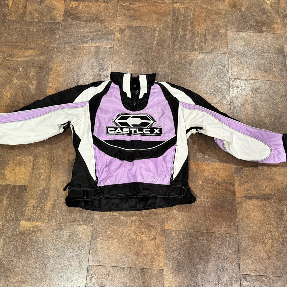 Castle X Women's Purple and Black Ski Jacket